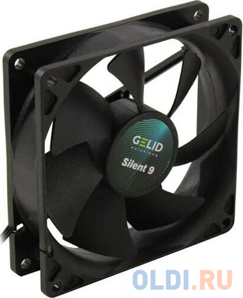 Вентилятор GELID Silent 9 Black, 92x92x25 мм, 1500 об/мин, черный FN-PX09-16 - фото 1