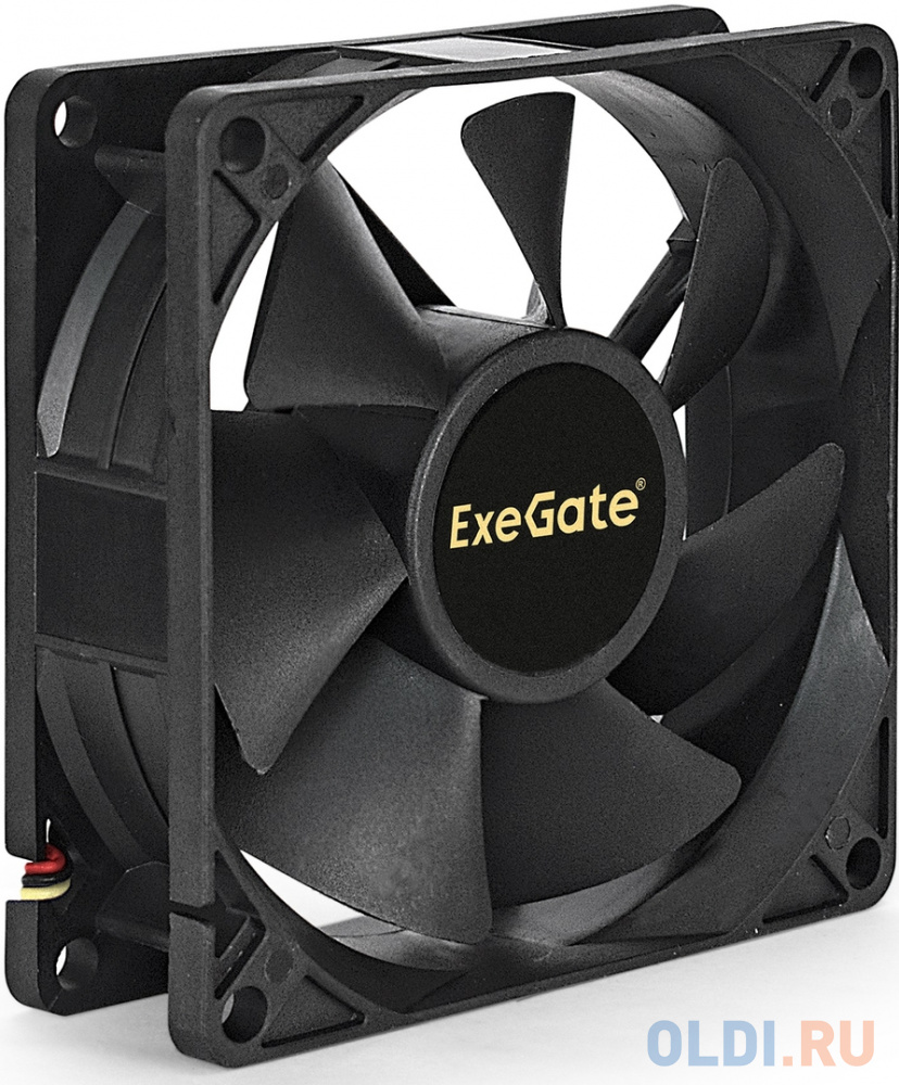 Exegate EX283382RUS  ExeGate ExtraPower EP08025SM, 80x80x25 , Sleeve bearing ( ), Molex, 2400RPM, 25dBA