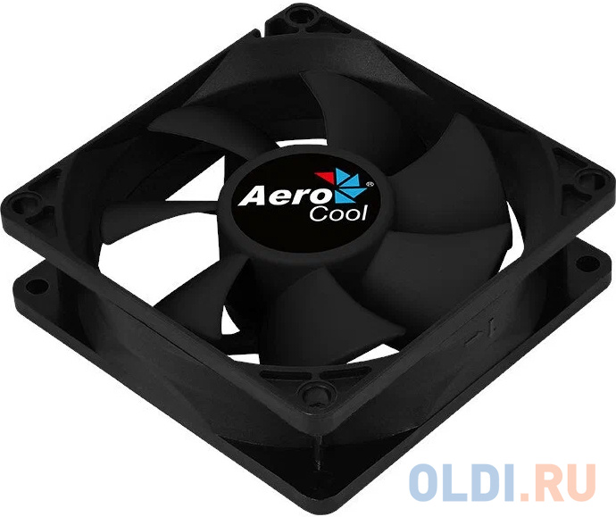 Вентилятор Aerocool Force 8 Black, 80x80x25мм, 1500 об./мин., разъем MOLEX 4-PIN + 3-PIN, 28.3 dBA 4718009157927 - фото 3
