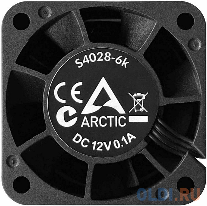 Вентилятор корпусной ARCTIC S4028-6K 5-Pack  250 - 6000 rpm Dual Ball Bearing  4-Pin Fan-Connector (ACFAN00273A) - фото 3