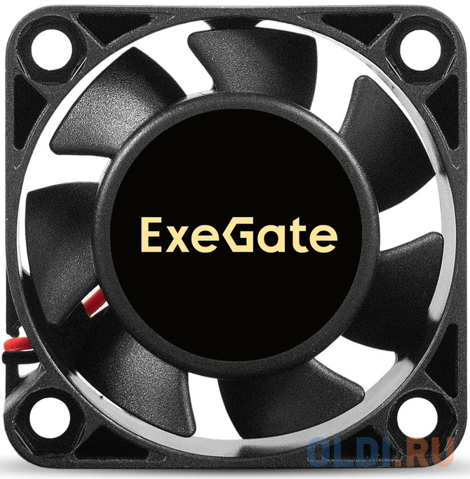 Вентилятор 12В DC ExeGate EX04010B2P (40x40x10 мм, 2-Ball (двойной шарикоподшипник), 2pin, 5500RPM, 26dBA) EX295218RUS - фото 3