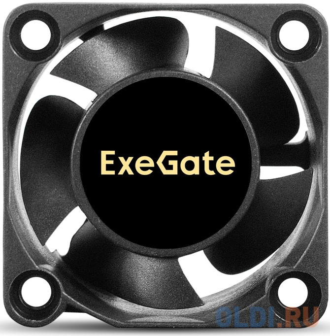 Вентилятор 12В DC ExeGate EX04020S2P (40x40x20 мм, Sleeve bearing (подшипник скольжения), 2pin (разъем 2.54), 6500RPM, 28dBA) EX294955RUS - фото 3