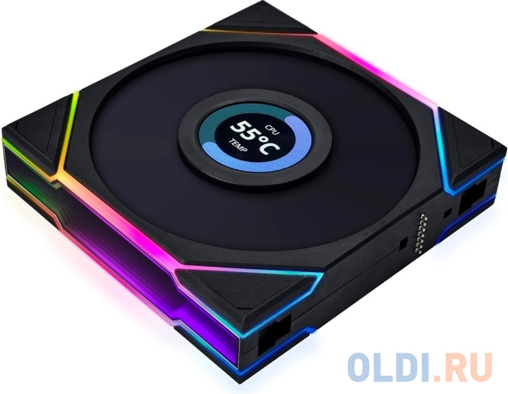

Вентилятор Lian-Li Uni Fan TL LCD 120 черный 7-pin 27dB LCD Ret (G99.12TLLCD1B.0)