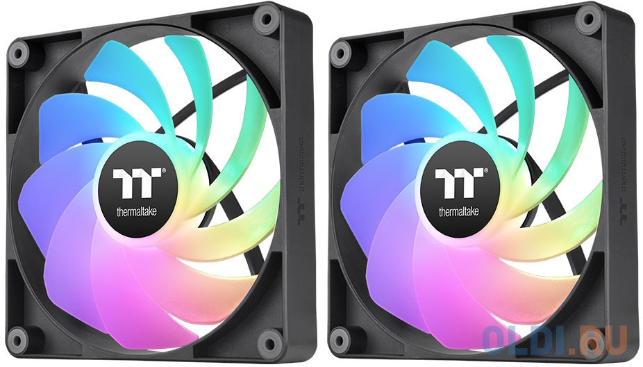 

Вентилятор для корпуса Thermaltake CT120 Sync Reverse ARGB 120х120x25 черный 4-pin 31.2дБ (упак.:2шт) (CL-F173-PL12SW-A) Ret