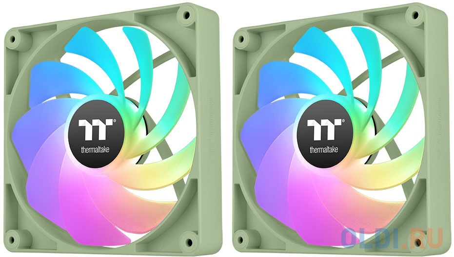 

Вентилятор для корпуса Thermaltake CT140 Sync Matcha Reverse ARGB 140х140x25 зеленый 4-pin 32.8дБ (упак.:2шт) (CL-F201-PL14MG-A) Ret