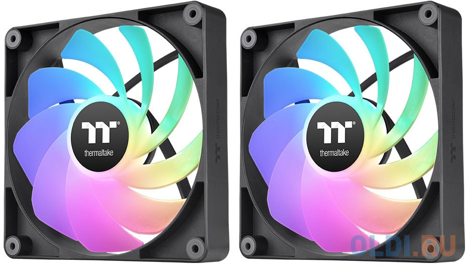 

Вентилятор для корпуса Thermaltake CT140 Sync Reverse ARGB 140х140x25 черный 4-pin 32.8дБ (упак.:2шт) (CL-F174-PL14SW-A) Ret