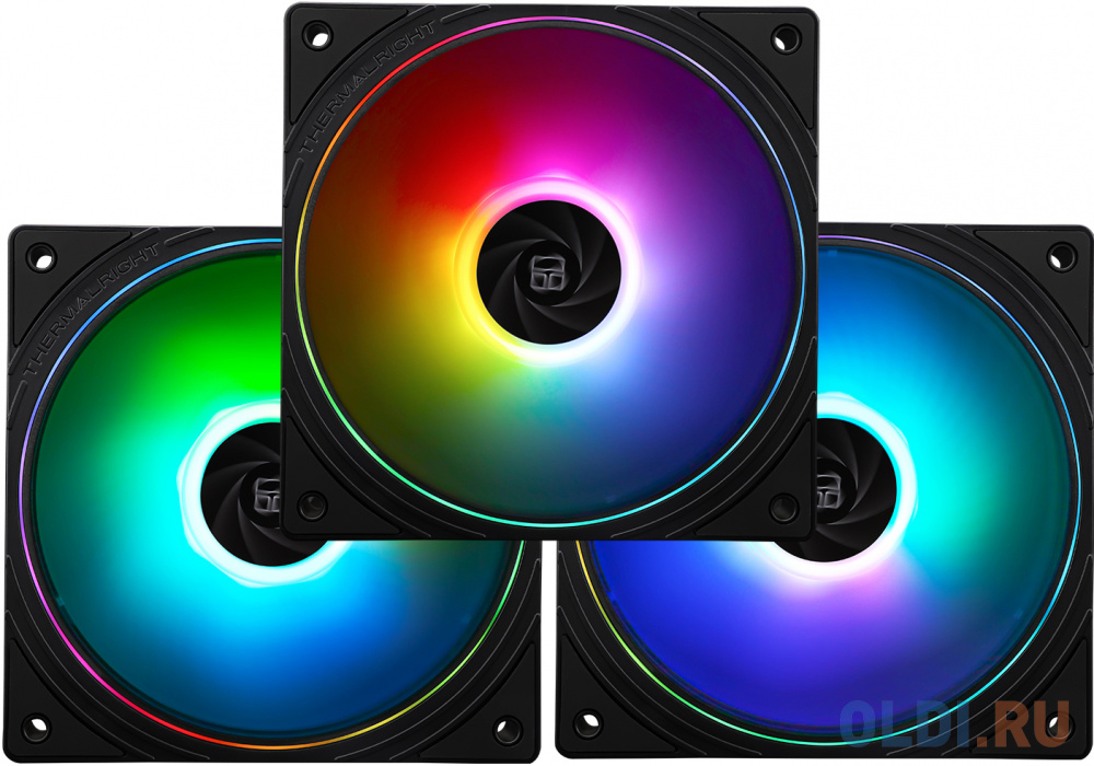 

Вентилятор Thermalright TL-S12-S x3, 120x120x25 мм, 1500 об/мин, 23 дБА, PWM, черный, ARGB подсветка, 3 шт в упаковке