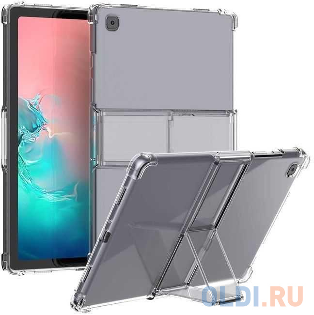 Чехол Samsung для Samsung Galaxy Tab A7 araree A Stand Cover термопластичный полиуретан прозрачный (GP-FPT505KDATR) hama для samsung galaxy tab a 10 1 2019 fold clear полиуретан 00187508