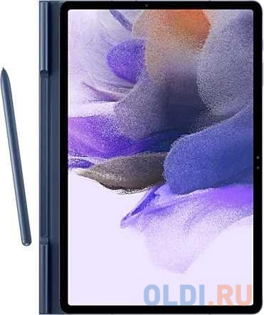 Чехол Samsung для Samsung Galaxy Tab S7+/FE Book Cover полиуретан темно-синий (EF-BT730PNEGRU) - фото 3