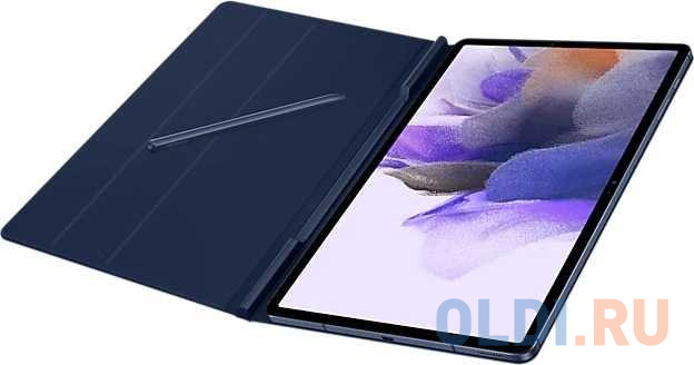 Чехол Samsung для Samsung Galaxy Tab S7+/FE Book Cover полиуретан темно-синий (EF-BT730PNEGRU) - фото 4