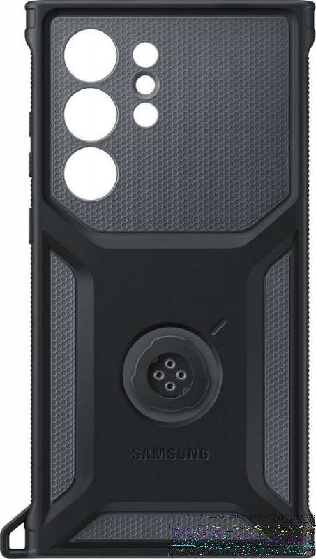 

Чехол (клип-кейс) Samsung для Samsung Galaxy S23 Ultra Rugged Gadget Case титан (EF-RS918CBEGRU), Черный
