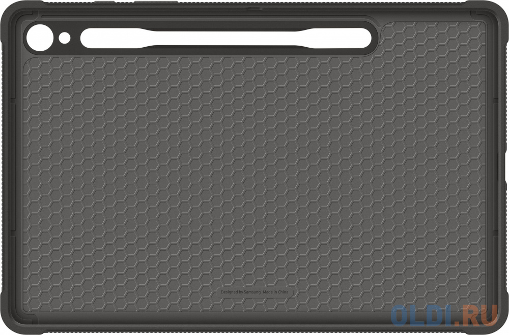 Чехол-крышка Samsung для Samsung Galaxy Tab S9 Outdoor Cover поликарбонат/полиуретан титан (EF-RX710CBEGRU) фото