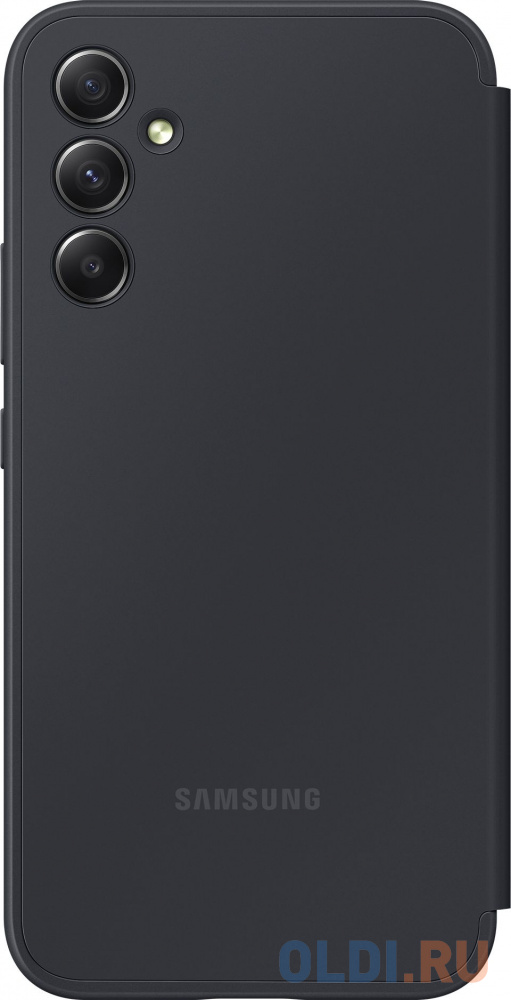 Чехол-книжка Samsung для Samsung Galaxy A34 Smart View Wallet Case A34 черный (EF-ZA346CBEGRU), размер 83.5 x 165.1 x 14.3 мм - фото 2