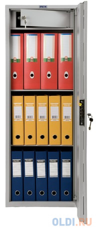

Шкаф металлический для документов ПРАКТИК "SL-125Т", 1252х460х340 мм, 28 кг, сварной