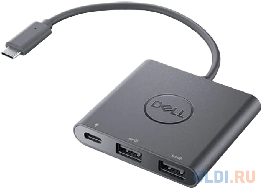 

Dell Adapter USB-C/HDMI/DP w Power Delivery, Черный