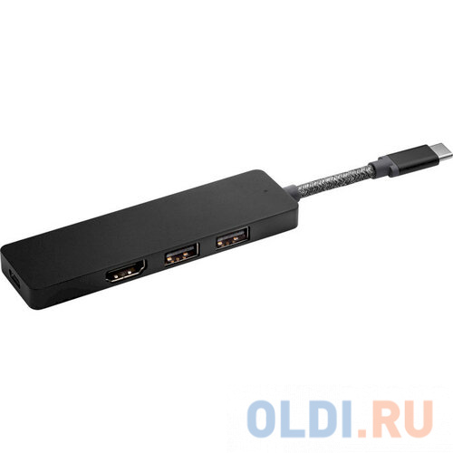 

HP Elite USB-C Hub, Черный
