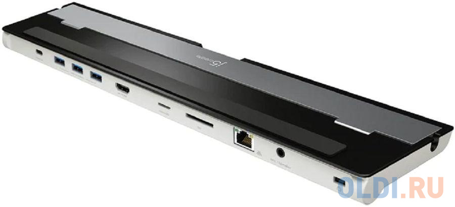 USB-C док-станция j5create USB-C 4K HDMI Docking Station with Power Delivery. Главный интерфейс: USB-C Male. Порты: USB-C Power Delivery 3.0, 3 x USB