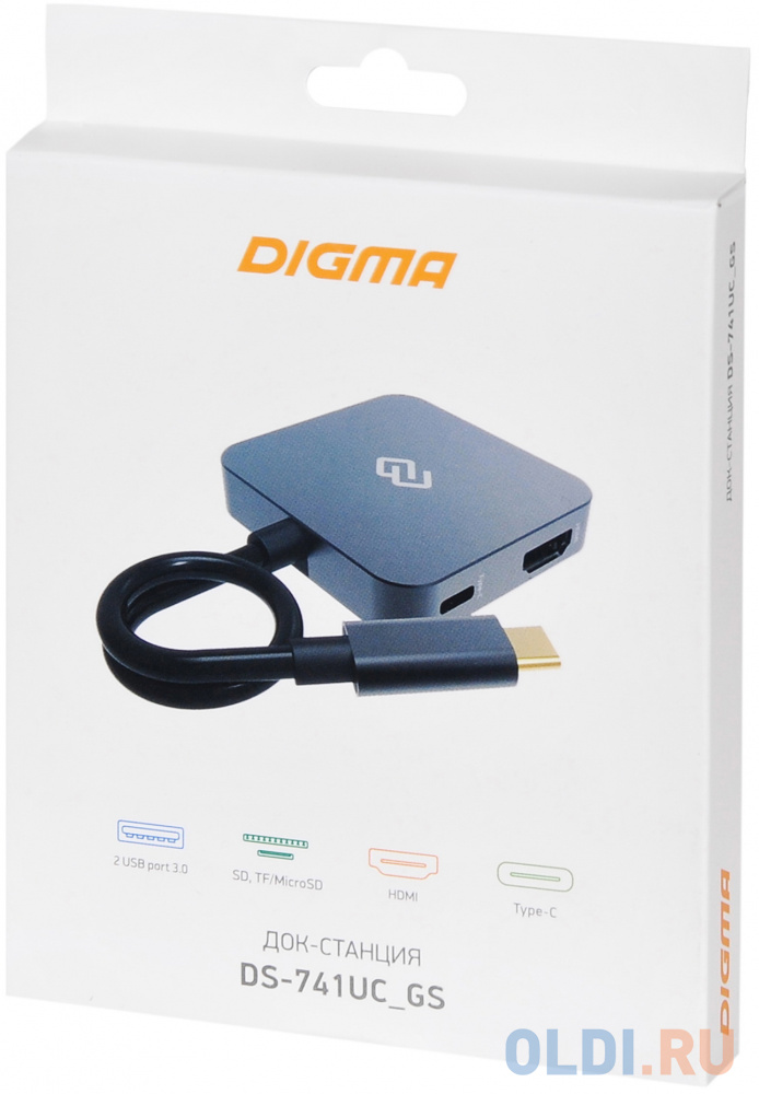 Док-станция Digma DS-741UC_GS фото