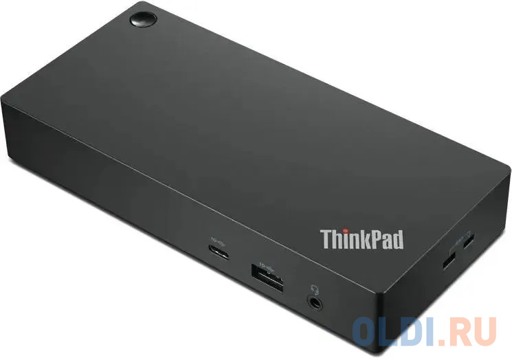 Док-станция/ Lenovo ThinkPad Universal USB-C Dock  (1x Gigabit Ethernet,  3x USB3.1, 2x USB2.0, 1x USB-C, 2x DP, 1x HDMI, 90W PSU) (2 pin PSU)