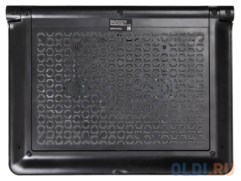 Подставка для ноутбука 17" Buro BU-LCP170-B214 металл/пластик 1400об/мин 23db черный фото