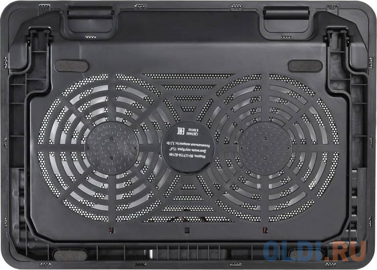 Подставка для ноутбука 15.6" Buro BU-LCP156-B214H металл/пластик 1400об/мин 21db черный фото