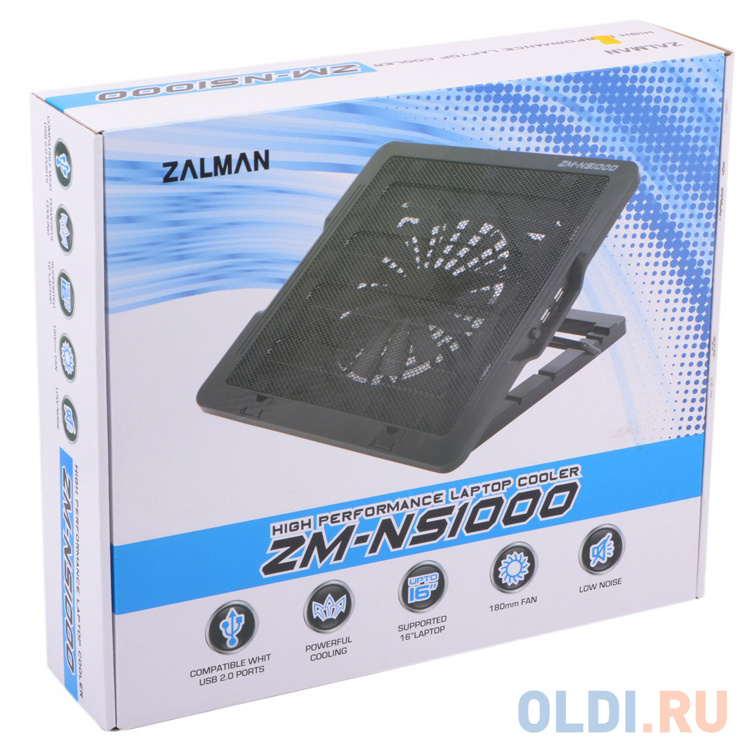 Теплоотводящая подставка под ноутбук Zalman ZM-NS1000 фото