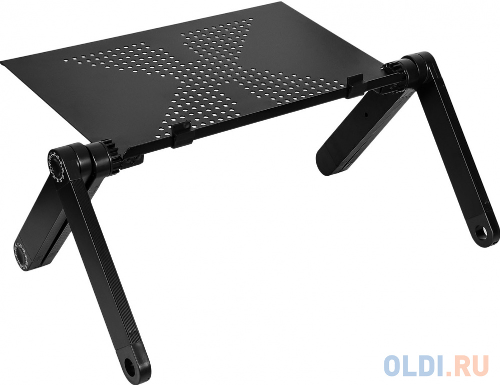 Стол для ноутбука Buro BU-807 столешница металл черный 42x26см фото