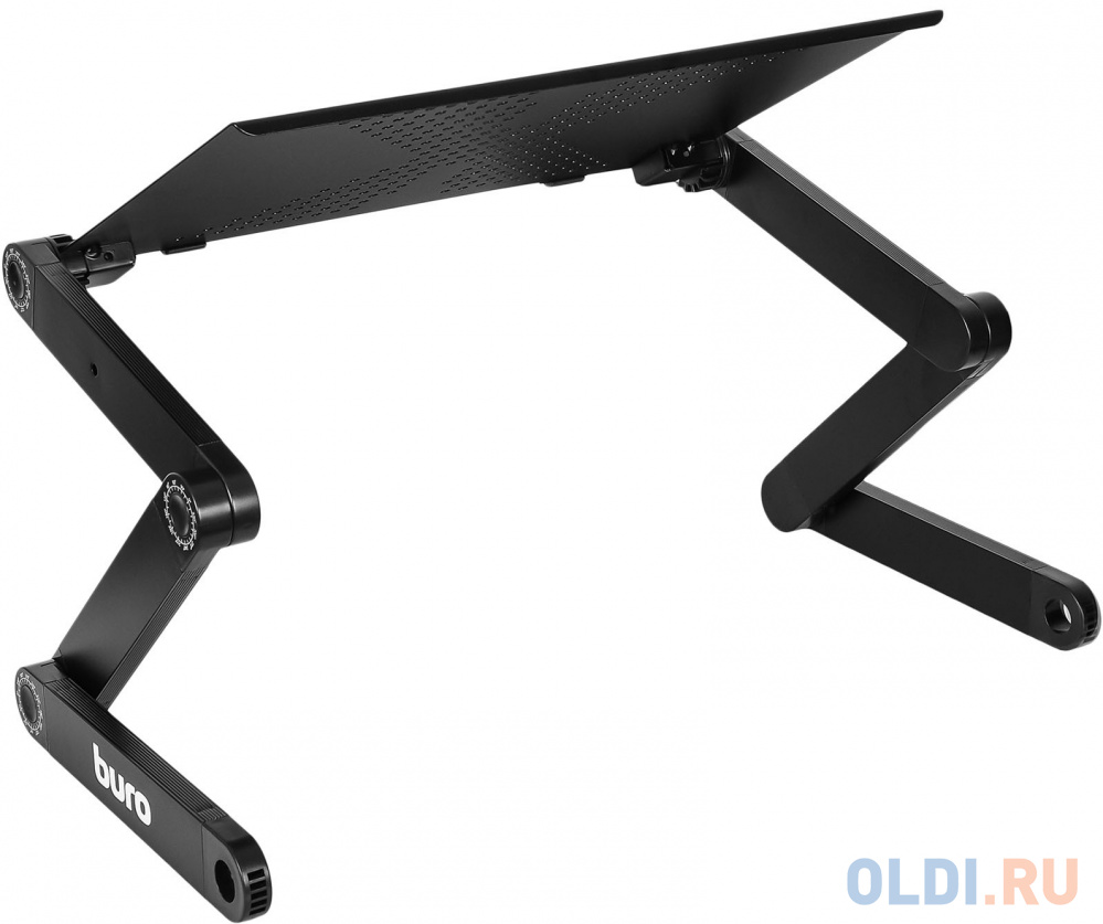 Стол для ноутбука Buro BU-807 столешница металл черный 42x26см фото