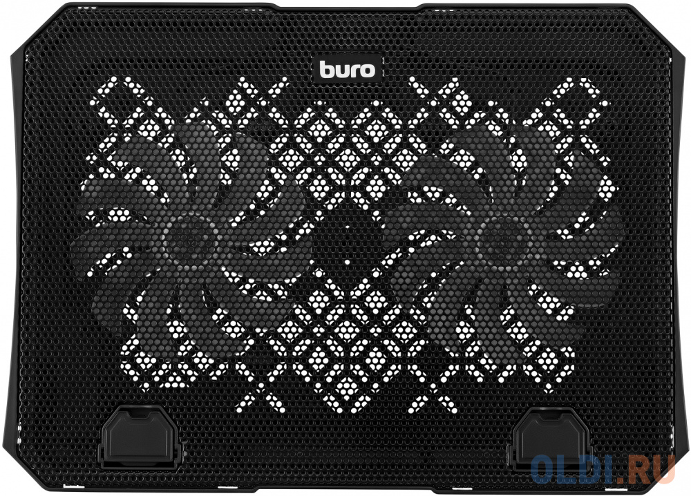 подставка для ноутбука buro bu lcp150 b213 15 335x265x22мм 74 35дб 1xusb 2x 140ммfan 480г металлическая сетка пластик Подставка для ноутбука Buro BU-LCP150-B212 15