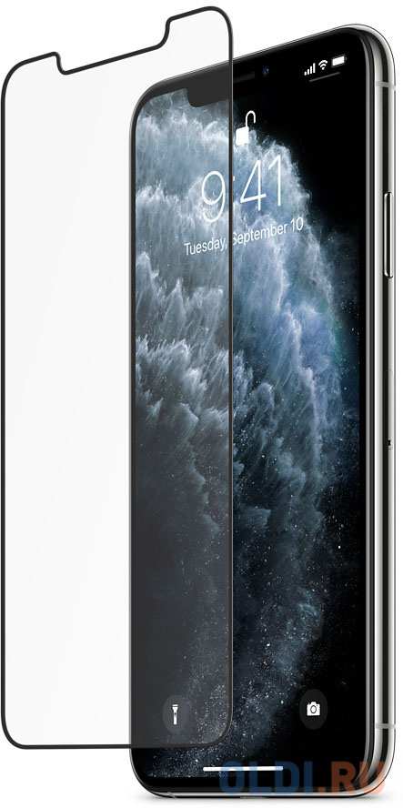 Защитное стекло прозрачная Belkin InvisiGlass UltraCurve для iPhone 11 Pro Max F8W944DSBLK-APL защитное стекло для экрана digma для apple iphone 12 pro max прозрачная 1шт dgg1ap12pm