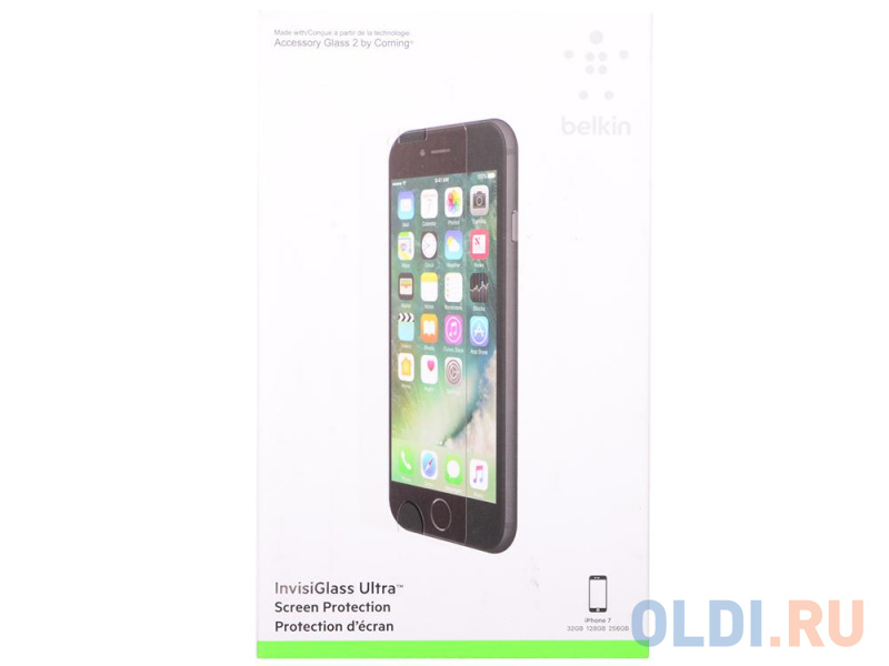 

Защитная плёнка прозрачная Belkin InvisiGlass Ultra для iPhone 7 F8W761DSAPL