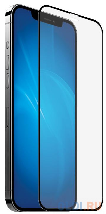 

Защитное стекло 3D DF iColor-28 для iPhone 12 iPhone 12 Pro 0.33 мм черная рамка
