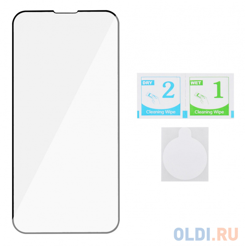 Защитное стекло для экрана Digma DGG2AP13MA для Apple iPhone 13 mini 2.5D 1шт. фото