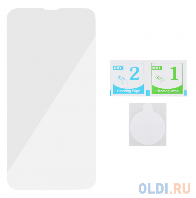 Защитное стекло для экрана Digma DGG1AP13PM для Apple iPhone 13 Pro Max прозрачная 1шт. фото