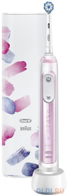 

Зубная щетка электрическая Oral-B Genius X Special Edition белый/розовый