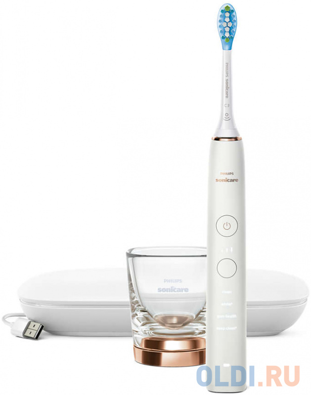 

Зубная щетка электрическая Philips Sonicare DiamondClean HX9911/94 белый