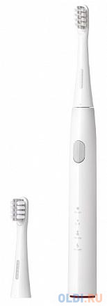 Электрическая зубная щетка DR.BEI Sonic Electric Toothbrush GY1 White зубная щетка oral b 3d white whitening с древесным углем для отбеливания и эффективной чистки средней жесткости 1 шт