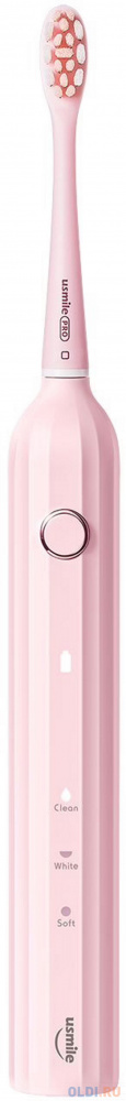 Зубная щётка USMILE Y1S PINK розовый блеск для губ a blending glow lip shine 12647 02 розовый пунш pink punch 4 5 мл