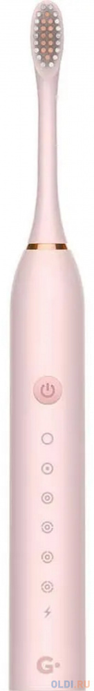 Зубная щётка Geozon VOYAGER G-HL01PNK розовый, размер 226х25х25 мм