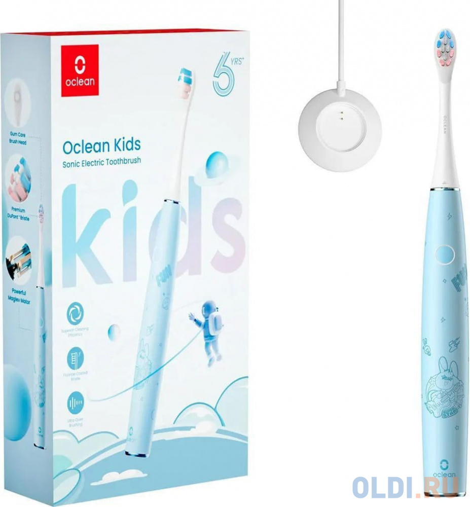 Зубная щетка электрическая Oclean Kids Air 2 голубой