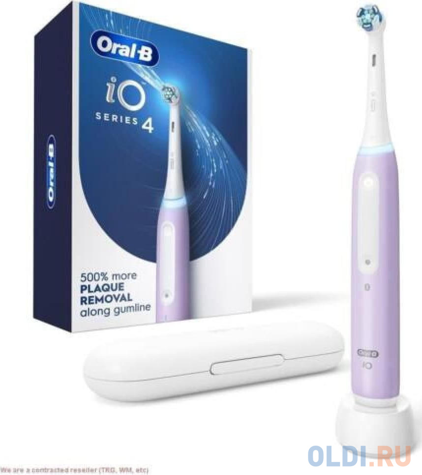 Электрическая зубная щетка IO4 WHITE + TRAVEL CASE ORAL-B