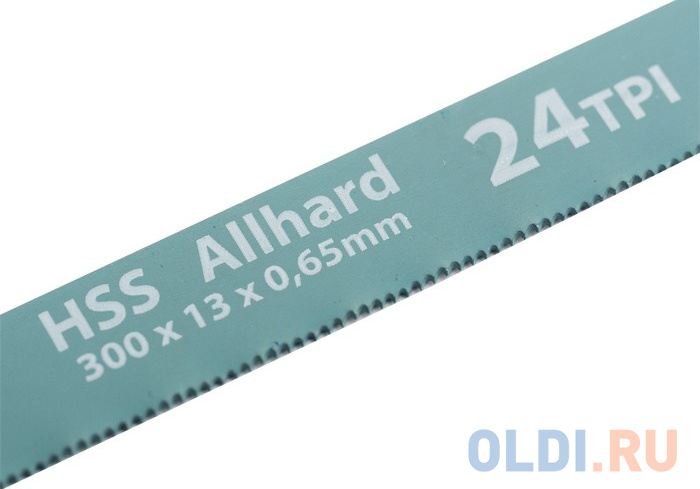 Полотна для ножовки по металлу, 300 мм, 24TPI, HSS, 2 шт.// Gross