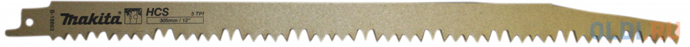 

Полотно для саб. пилы MAKITA B-16863 (S1431L) дерево, 300мм, шаг 4.9мм, 5шт
