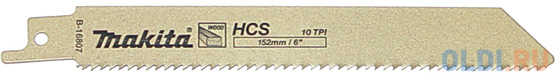

Полотно для саб. пилы MAKITA B-16807 дерево, 131мм, шаг 4.2мм, HCS, 5шт