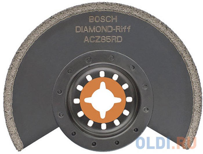 

Полотно фрезеров. для МФИ BOSCH ACZ85RD (2.608.661.689) сегм.диск, DIAMOND-Riff, 85мм, керамика