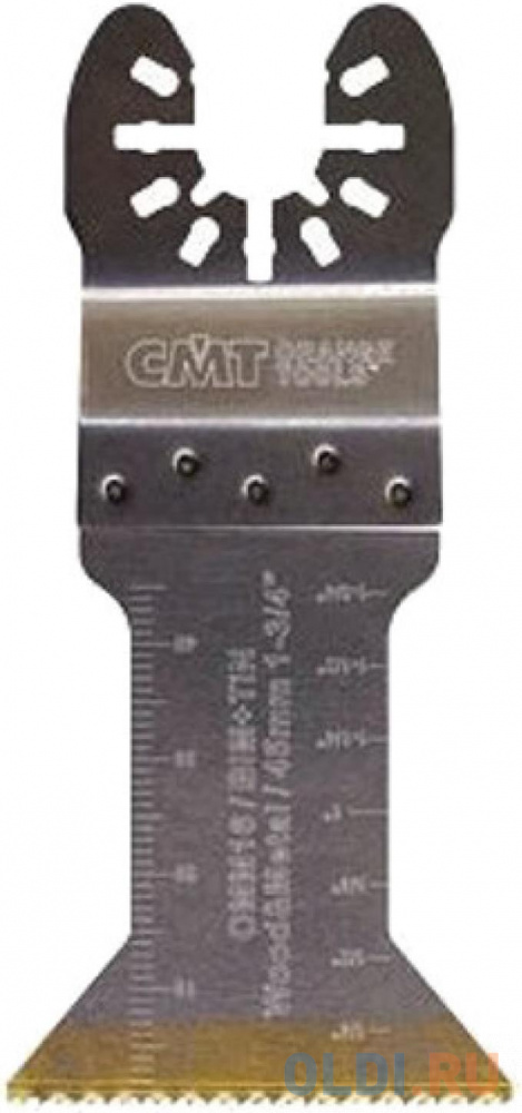 Погружное пильное полотно  "extra-long"  45 мм для древесины и металла (5 штук) CMT, размер 48 х 45 мм