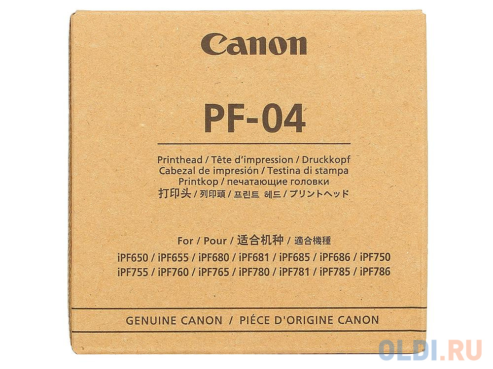 Печатающая головка Canon PF-04 для iPF 680/685/750/780/785 3630B001 - фото 3