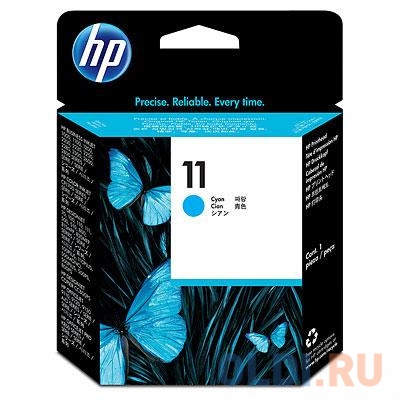 Печатающая головка HP C4811A (№ 11) синий для HP DesignJet 111, 510,  DJ 2200/2250