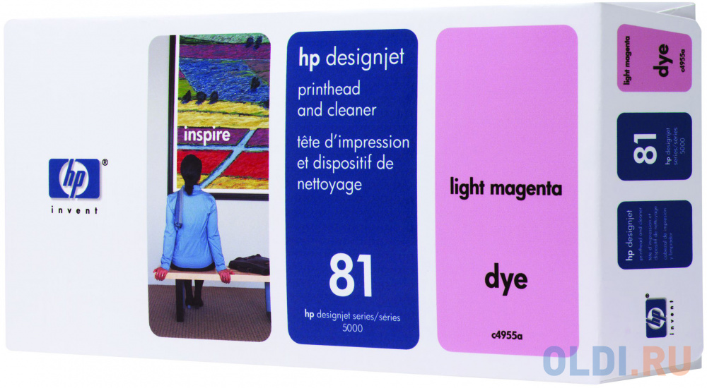 Печатающая головка HP C4955A для DesignJet 5XXX светло-пурпурный