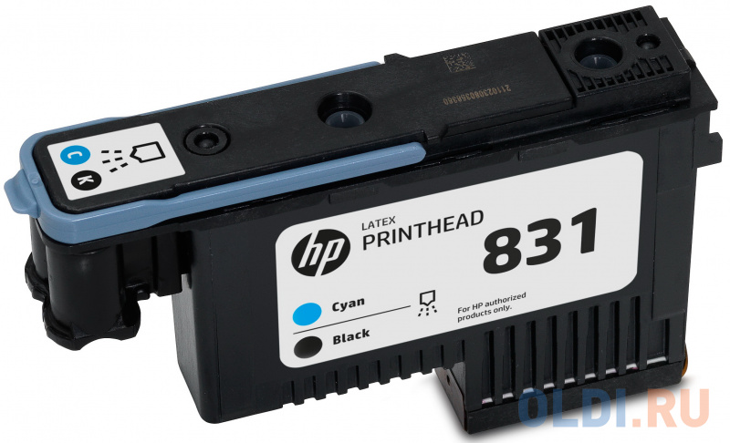 

Печатающая головка HP CZ677A №831 голубой черный для HP Latex 310 330 360